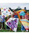 Make & Decorate a Colorful Kite