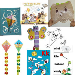 wind and air theme on KidsSoup.com