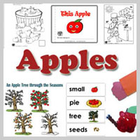 preschool and kindergarten Apples Activities and Crafts