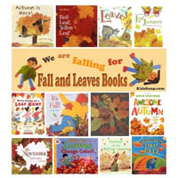 Fall leaves books, rhymes, and songs for preschool and kindergarten
