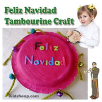 Tambourin craft and activity