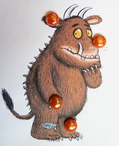 The Gruffalo body parts preschool activity and lesson