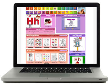 ABC Twiggles Program Letter of the Alphabet Activities and Printables