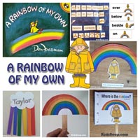 Preschool Kindergarten Rainbow Activities and Crafts