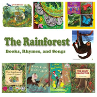 Rainforest Books, Rhymes, and Songs