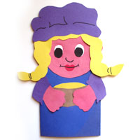 Little Miss Muffet Nursery Rhyme Craft and Activities for preschool