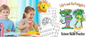 preschool scissor skills activities and worksheets