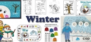 Winter activities, crafts, and games for preschool and kindergarten